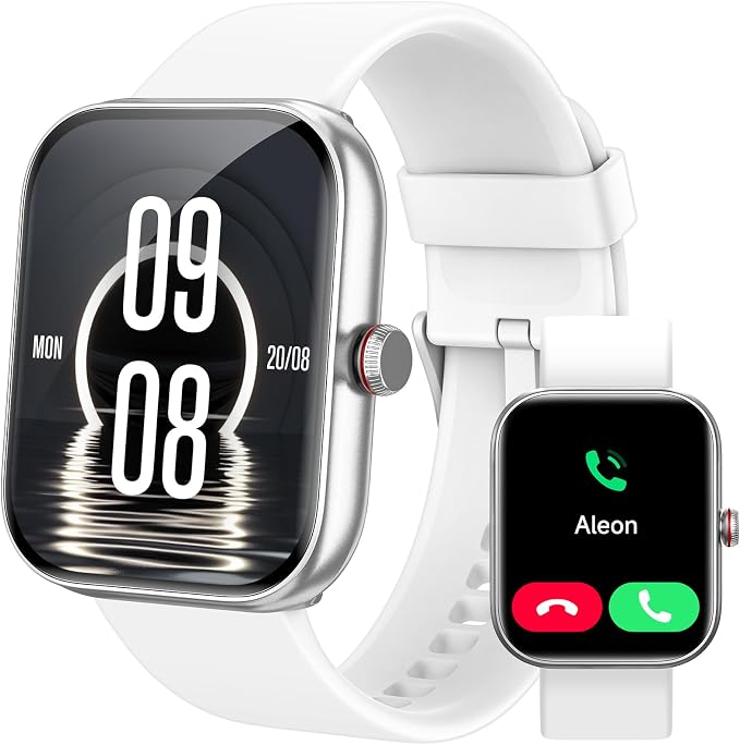 Smart Watch for Women Men, Smartwatch for iPhone & Android Bluetooth (Answer/Call) Built-in Alexa, 1.91" HD Fitness Tracker with 105+ Sport Modes, IP68 Waterproof, Sleep/Heart Rate/SpO2/Stress Monitor by Yoeve---accessyourworld