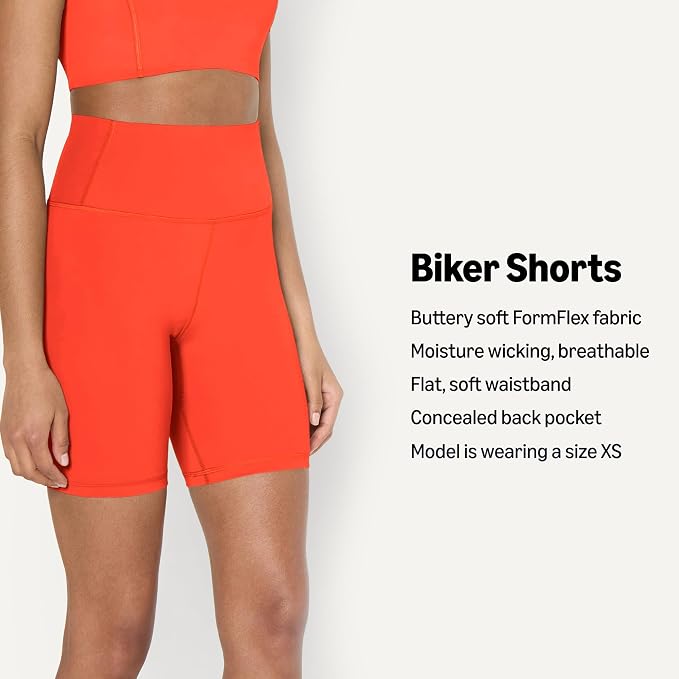Amazon Essentials Women's Active FormFlex Buttery Soft High Waist Biker Shorts - Image 4