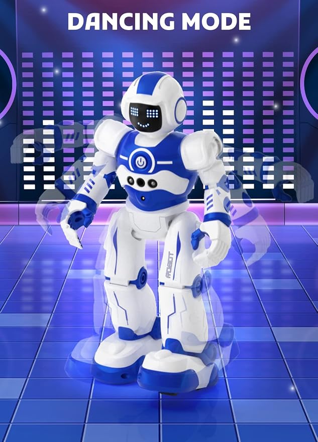 Robot Toys for Kids,Programmable Remote Control Smart Walking Dancing Robot Toy with Gesture & Sensing for Age 4 5 6 7 8 9 10 Year Old Boys for Birthday Present | Programmable RC Smart Walking Dancing Robot Toy for Age 4 5 6 7 8 9 10 Year Old Boys for ... - Image 5