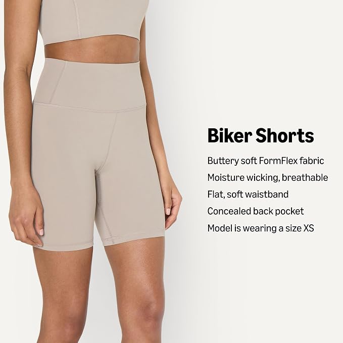 Amazon Essentials Women's Active FormFlex Buttery Soft High Waist Biker Shorts - Image 3
