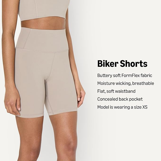 Amazon Essentials Women's Active FormFlex Buttery Soft High Waist Biker Shorts - Image 3