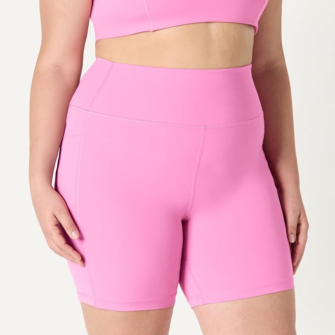 Amazon Essentials Women's Active FormFlex Buttery Soft High Waist Biker Shorts - Image 6