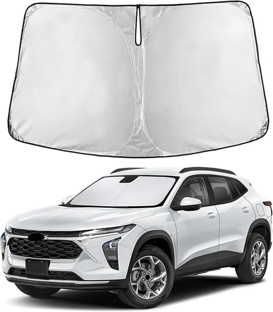 EcoNour Windshield Sunshade Compatible for Chevrolet Trax 2024 2025 2026, Sun Visor for Front Windshield & Window Sun Shade Cover, UV Heat Blocker & Protector, Car Accessories by EcoNour