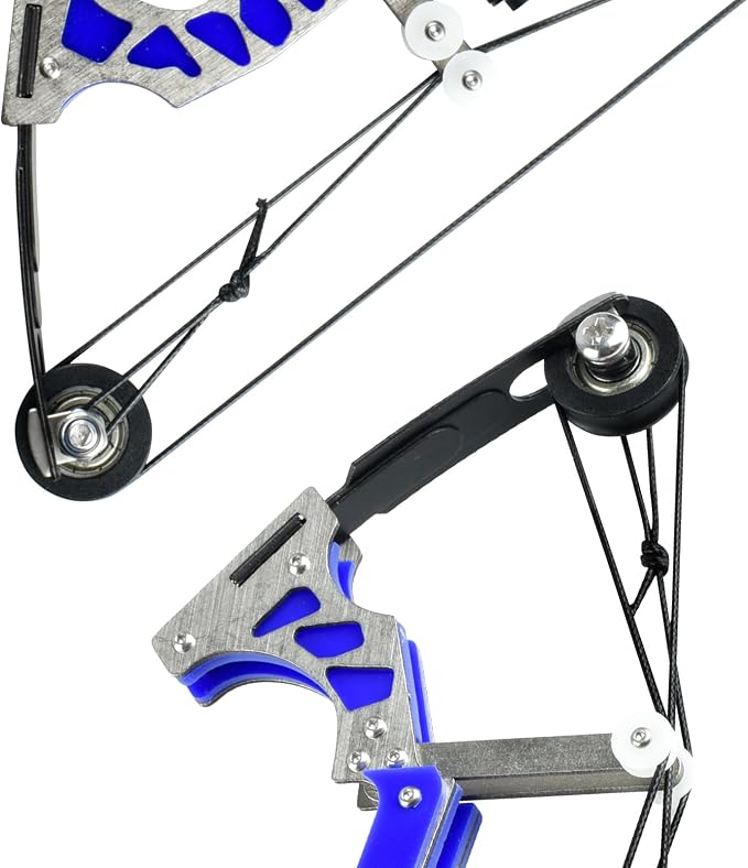 Archery Bow Set Left and Right Hand Compound Bow Hunting Bow Metal Material Catapult RH/LH for Practice Archery - Image 6