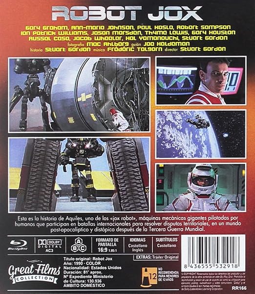 Robot Jox (1989) [ Blu-Ray, Reg.A/B/C Import - Spain ] - Image 2