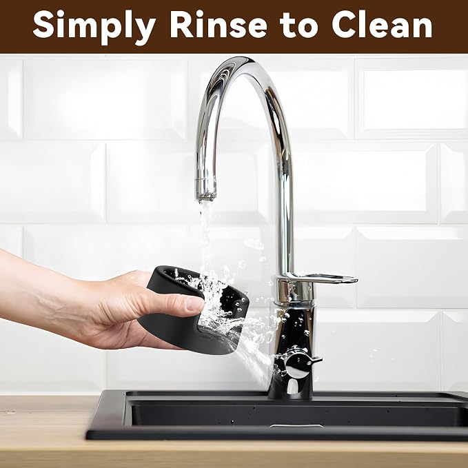 Portafilter Holder for Ninja Espresso Machine, Espresso Tamping Station | for Ninja Luxe Cafe ES601 ES701, Silicone Coffee Tamper Base, Non-Slip, Stable Tamping Support, Protect Countertop - Image 7