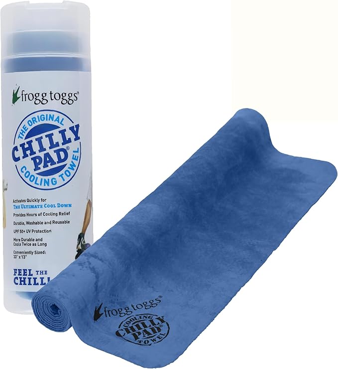 FROGG TOGGS Chilly Pad, Instant Cooling Towel, Long Lasting, Reusable, Sports and Outdoors Neck Towel 33x13 by froggtoggsSpring
