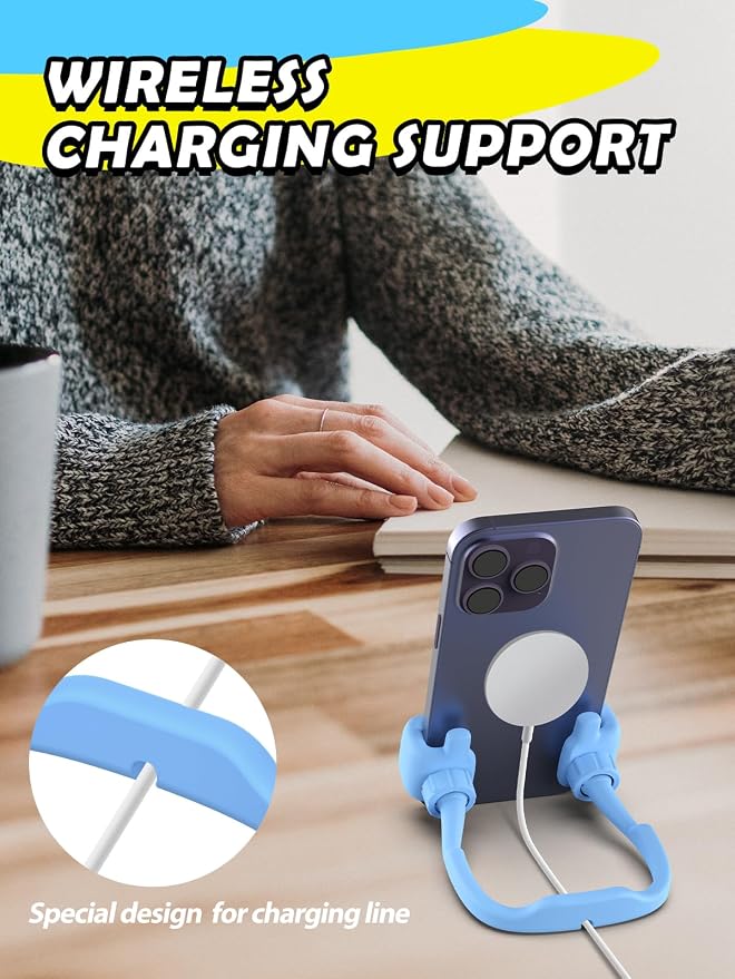 Gifts for Teen Boys Girls Kids: Thumbs Up Lazy Phone Stand Cell Phone Holder Gift for Men Women Adults Funny Gadgets Teenage Dad Father Husband Wife Who Have Everything Stocking Stuffers Cute Things - Image 6