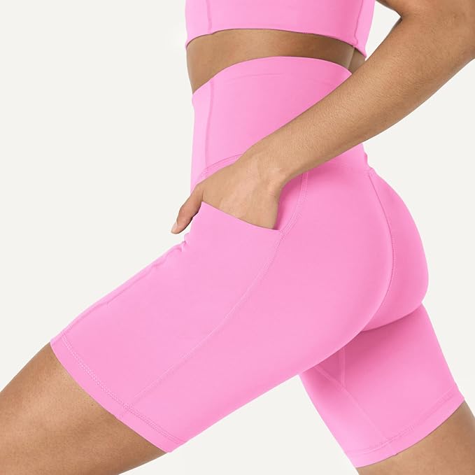 Amazon Essentials Women's Active FormFlex Buttery Soft High Waist Biker Shorts - Image 4