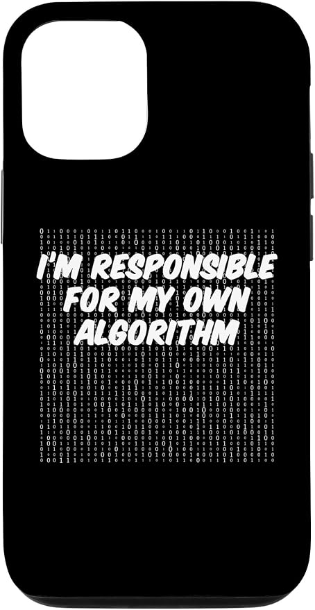 iPhone 13 Binary Code Computer Algorithm AI Artificial Intelligence Case by Unknown