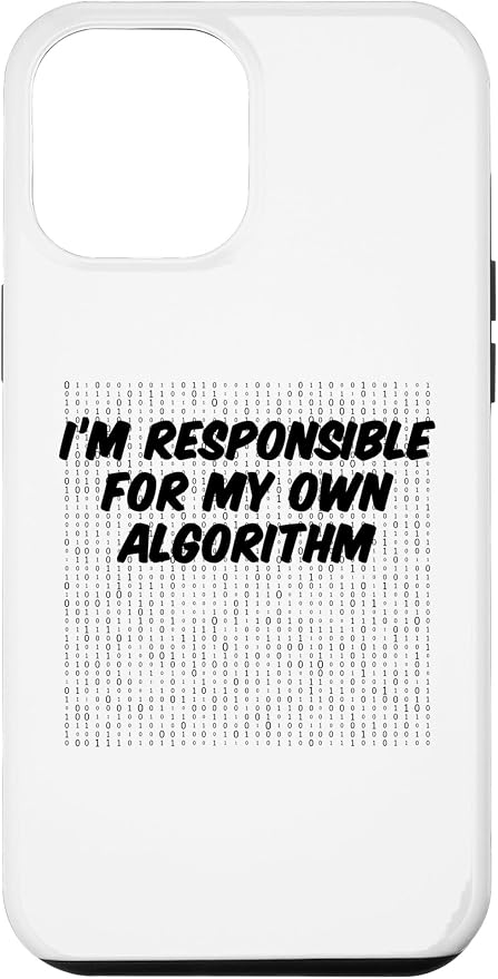 iPhone 14 Plus Binary Code Computer Algorithm AI Artificial Intelligence Case by Unknown