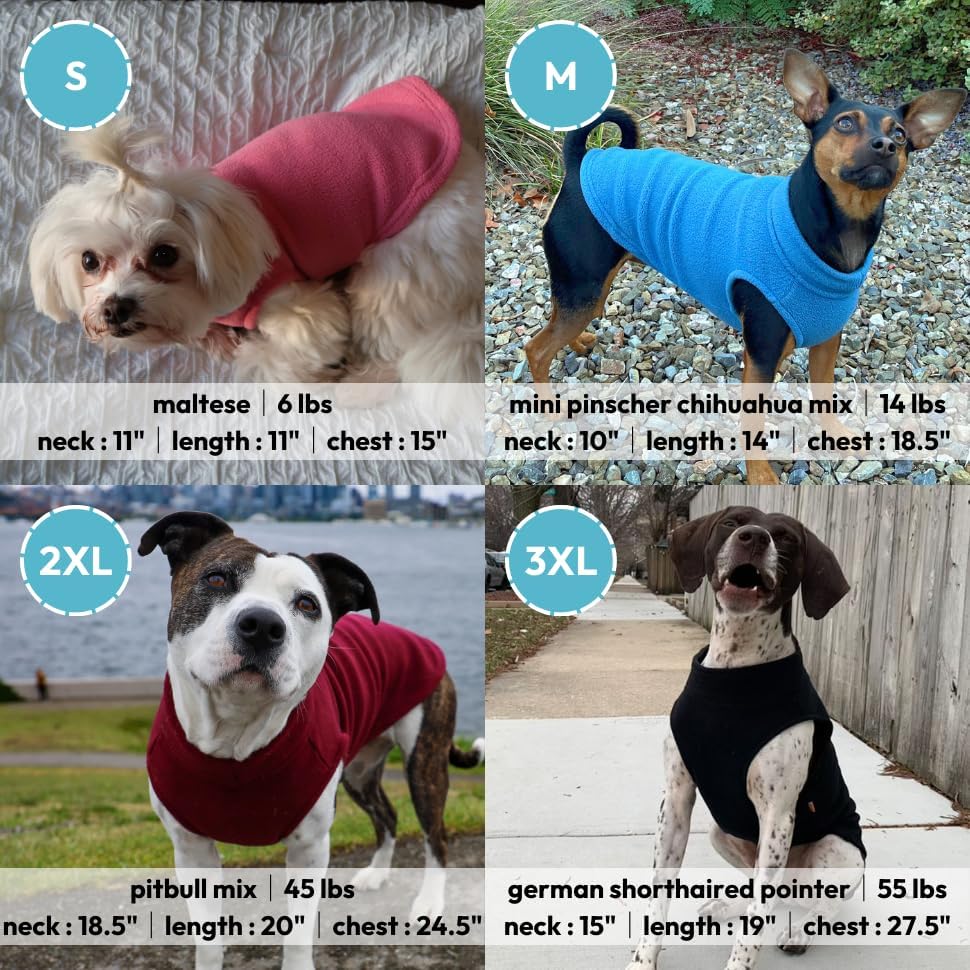 Gooby Stretch Fleece Vest Dog Sweater, Gray, 2X-Large - Image 5