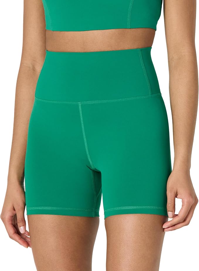 Amazon Essentials Women's Active FormFlex Buttery Soft High Waist Biker Shorts by AmazonEssentials