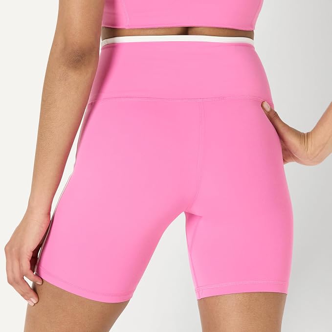 Amazon Essentials Women's Active FormFlex Buttery Soft High Waist Biker Shorts - Image 2