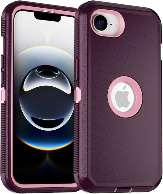 AICase for iPhone 17e/iPhone 16e Case 2026,Heavy Duty Drop Protection Full Body Rugged Shockproof/Drop Proof/Dust Proof Military Protective Tough Durable Cell Phone Cover for iPhone 17e/16e 6.1_4 by AICase