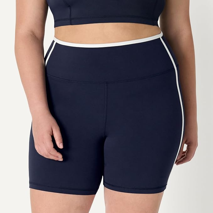Amazon Essentials Women's Active FormFlex Buttery Soft High Waist Biker Shorts - Image 7