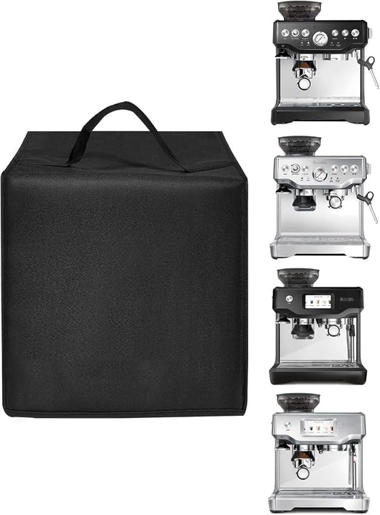 Espresso Machine Cover for BES870XL/ BES880BSS/BES876BSS Coffee Maker | Latte Maker Cover,Heavy Duty Heat-Resistant Waterproof Nylon Case for Espresso Machine by EiiJugaloo