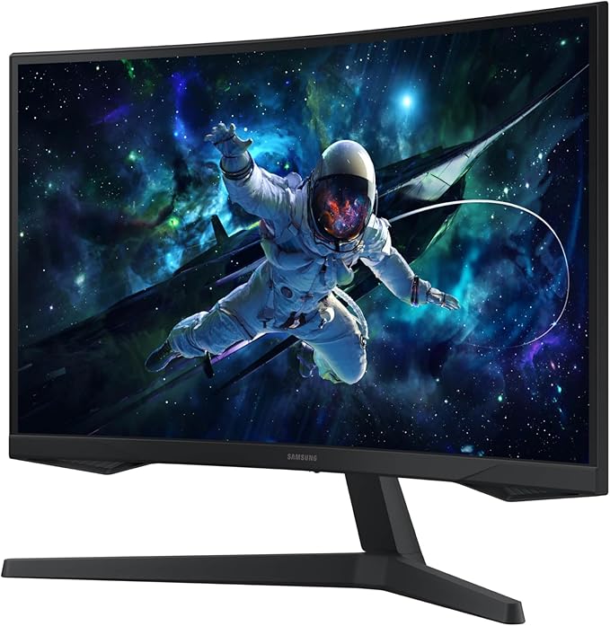 Samsung 32" Odyssey (G55C) Series QHD 1000R Curved Gaming Monitor, | 165Hz, 1ms(MPRT), HDR10, AMD Radeon FreeSync, Eye Care, Glare Free, Sharp Resolution (LS32CG550ENXZA) - Image 7