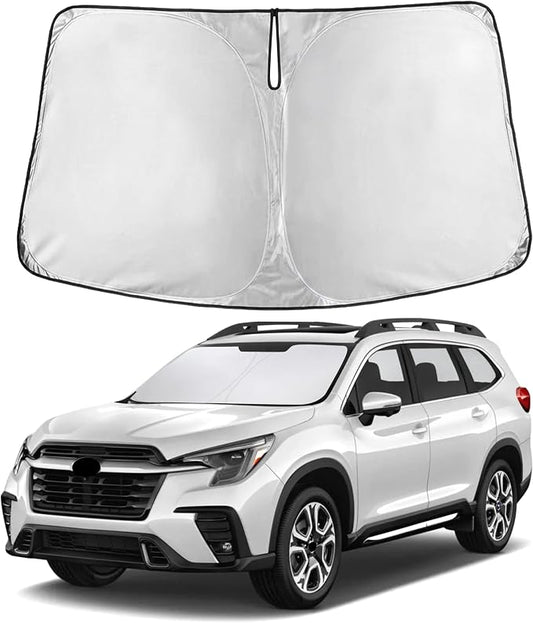 EcoNour Windshield Sunshade Compatible for Subaru Ascent 2019-2024 2025 2026, Sun Visor for Front Windshield & Window Sun Shade Cover, UV Heat Blocker & Protector, Car Accessories by EcoNour