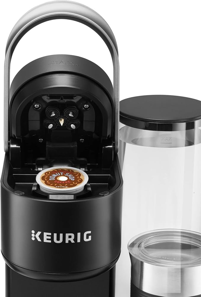 Keurig K-Café SMART Single Serve Coffee Maker with WiFi Compatibility, Latte and Cappuccino Machine with Built-In Frother, 6 Brew Sizes, Black | WIFI Brewid Smart Brewing, Built-in Milk Frother for Lattes and Cappuccinos, 6 Brew Sizes, K-Cup Pod Compat... - Image 25