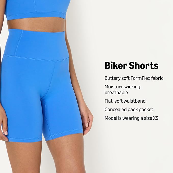 Amazon Essentials Women's Active FormFlex Buttery Soft High Waist Biker Shorts - Image 3