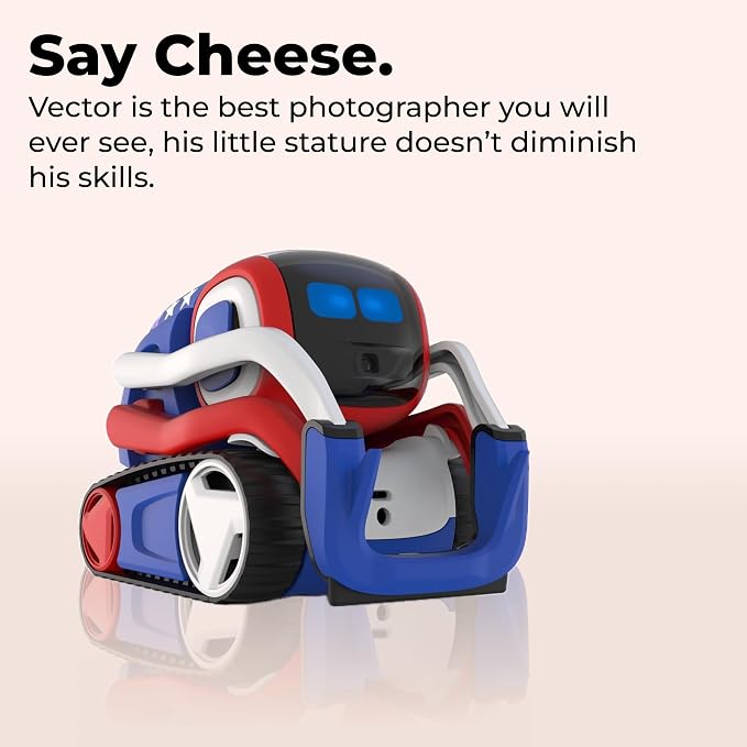 Anki Vector 2.0 AI ChatGPT Connected Robot Companion – Smart Autonomous Home Robot with Face Recognition and Voice Conversations - ChatGPT Subscription Required (Red, White & Blue) - Image 7