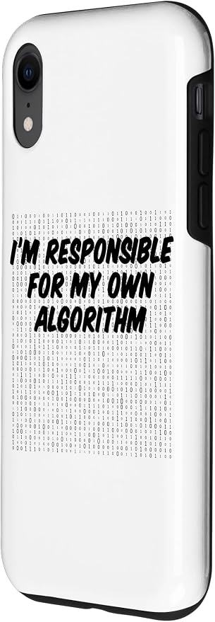 iPhone XR Binary Code Computer Algorithm AI Artificial Intelligence Case - Image 2