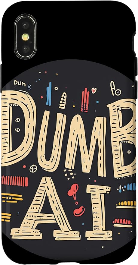 iPhone X/XS Dumb AI Stamp Costume Case by Unknown