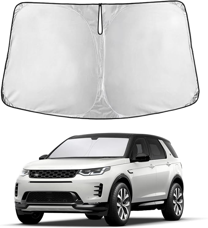 EcoNour Windshield Sunshade Compatible for Land Rover Discovery Sport 2014-2024, 2025, 2026 Sun Visor for Front Windshield & Window Sun Shade Cover, UV Blocker&Protector, Car Accessories by EcoNour
