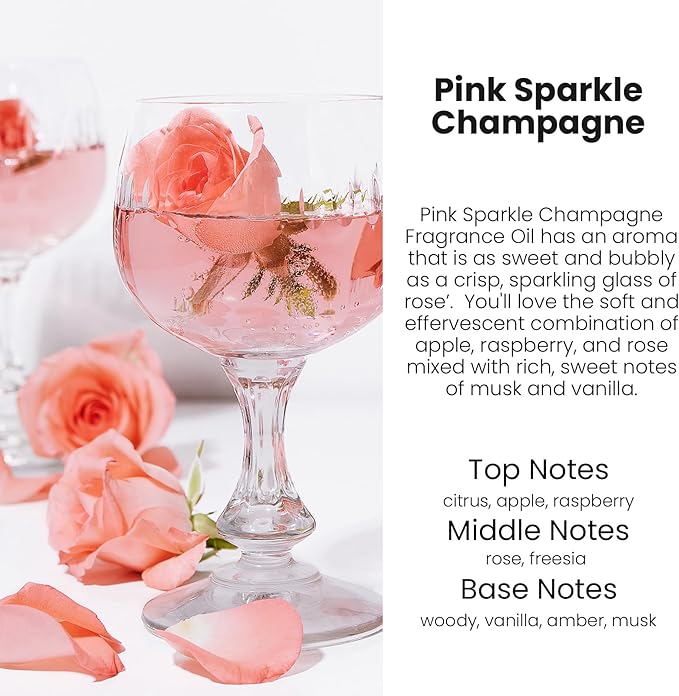 HoogaLife Car Air Freshener Diffuser 2 Pack Hanging Air Freshener Diffuser - Pink Sparkle Champagne Fragrance Oil Air Diffuse r for Car, 45+ Days Long Lasting Fragrance Made in USA (P38) - Image 3
