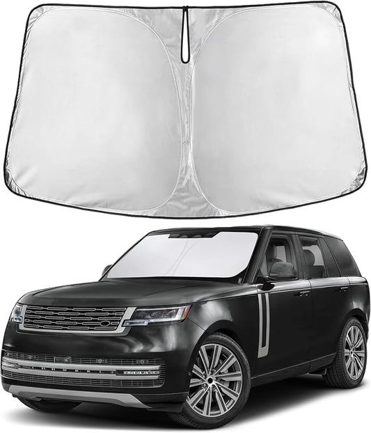 EcoNour Windshield Sunshade Compatible for Land Rover Range Rover Velar 2017-2024 2025 2026, Sun Visor for Front Windshield & Window Sun Shade Cover, UV Heat Blocker & Protector, Car Accessories by EcoNour