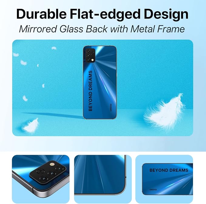 UMIDIGI A11S Unlocked Cell Phone, 6.53" FHD Full View Screen, 5150mAh Battery Android 11 Smartphone with Dual SIM (4G LTE) - Image 3