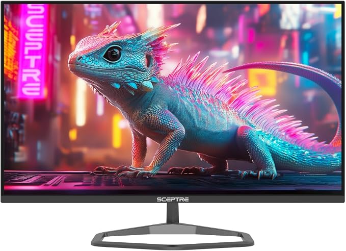 Sceptre New 32-inch 2K QHD 2560 x 1440 Prime Gaming Monitor up to 210Hz USB Type-C DisplayPort HDMI sRGB 115% 1ms Build-in Speakers, Machine Black 2026 ((E325B-QW200D Series) - Image 2