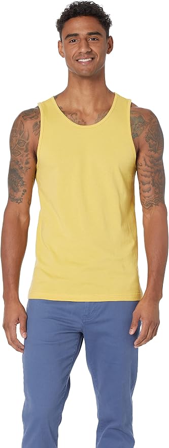 Amazon Essentials Men's Active Quick Dry Tech Stretch Moisture Wicking Lightweight Gym Tank Top by AmazonEssentials