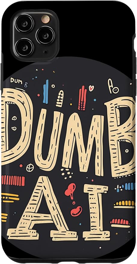 iPhone 11 Pro Max Dumb AI Stamp Costume Case by Unknown