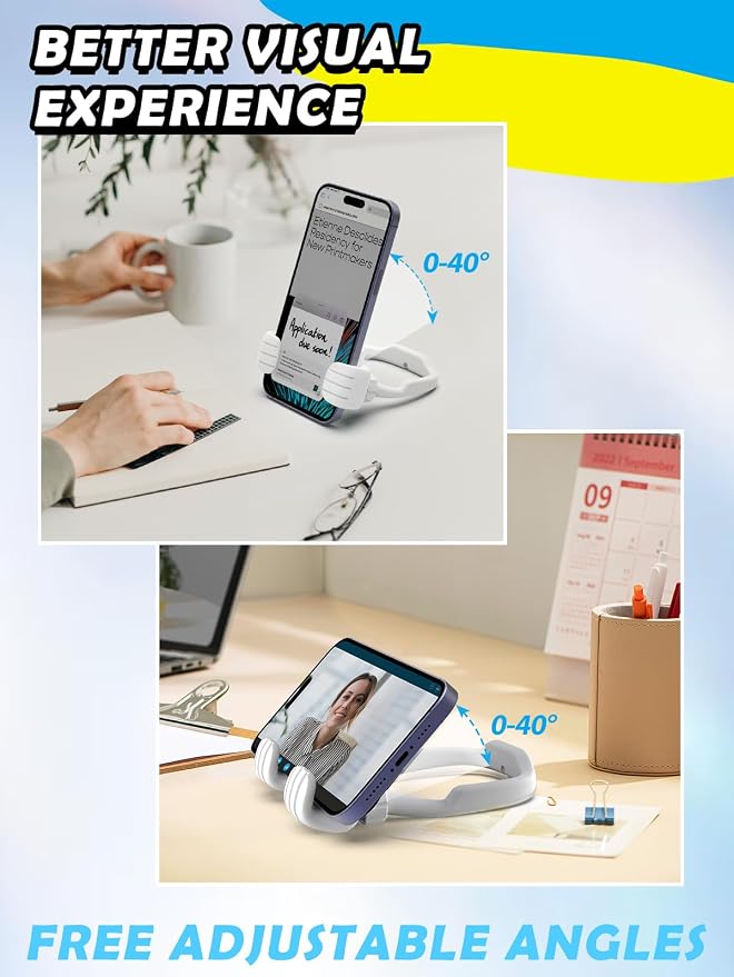 Graduation Gifts for Boys Girls Teens Kids: Thumbs Up Lazy Phone Stand Holder for Desk Funny Gadgets for Teenage Men Women Mom Wife Dad Father Son Daughter Adults Gift Stocking Stuffers Birthday Stuff - Image 4