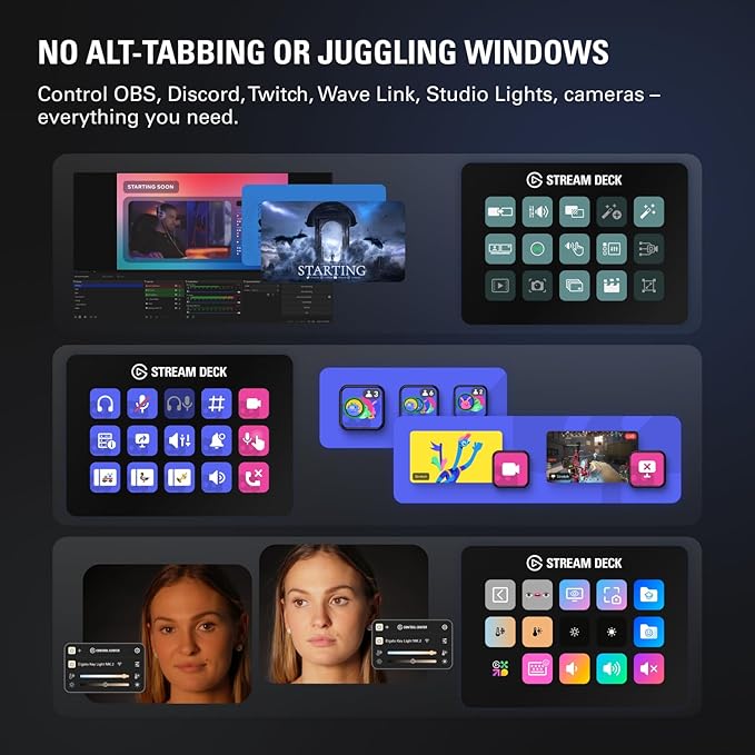 Elgato Stream Deck MK.2 Studio Controller, 15 Macro Keys | Trigger actions in OBS, Twitch, YouTube and more, Visual feedback, Hundreds of plugins, Works with Mac and PC - Image 4