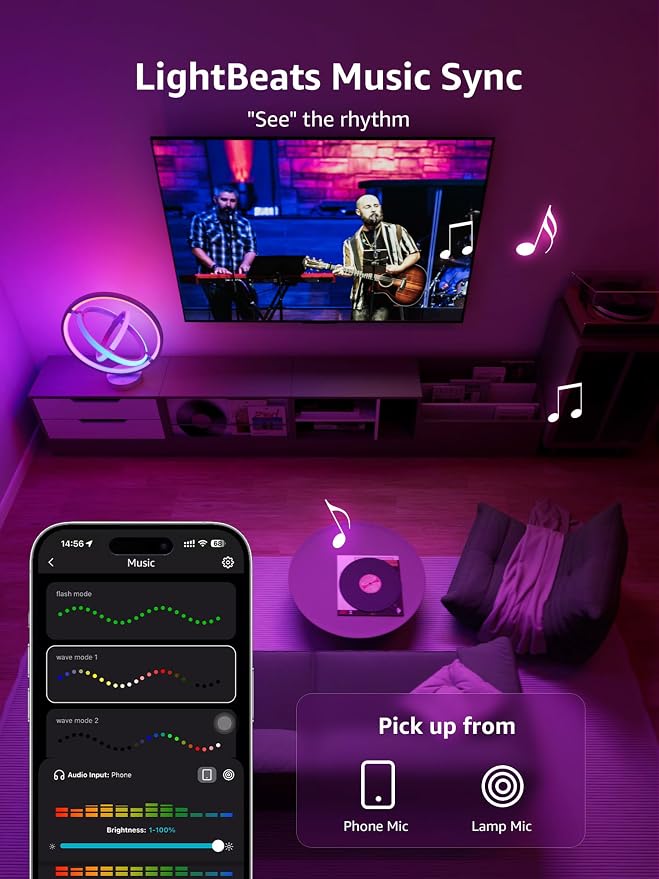 Lepro Bundle - TB1 AI Smart Lamp & TB2 AI Smart Lamp - Image 4