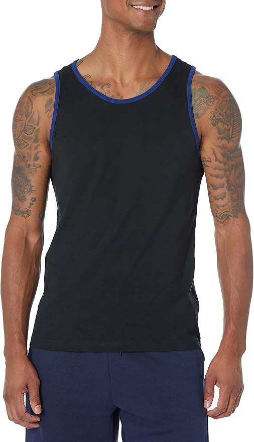 Amazon Essentials Men's Active Quick Dry Tech Stretch Moisture Wicking Lightweight Gym Tank Top by AmazonEssentials