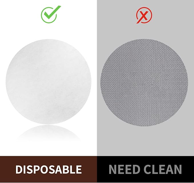 1000 Pcs Coffee Paper Filter for Espresso Coffee Maker, 51 mm | White Espresso Filter Puck Screen Portafilter Paper, for Breville Barista, Mr. Coffee and Other Espresso Machine - Image 5