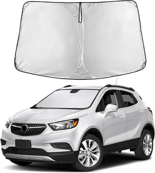EcoNour Windshield Sunshade Compatible for Buick Encore 2013-2017 2018 2019, Sun Visor for Front Windshield & Window Sun Shade Cover, UV Heat Blocker & Protector, Car Accessories by EcoNour