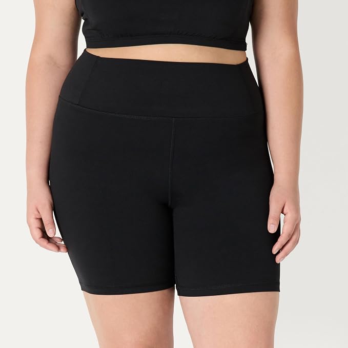 Amazon Essentials Women's Active FormFlex Buttery Soft High Waist Biker Shorts - Image 6