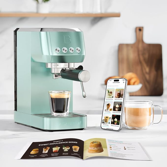 CASABREWS 3700 Essential Espresso Machine, Stainless Steel Espresso Maker | 20-Bar Italian Pump, Powerful Steam Wand, 43.9oz Removable Water Tank, Compact Espresso Maker for Home, Cappuccino & Latte - Image 8