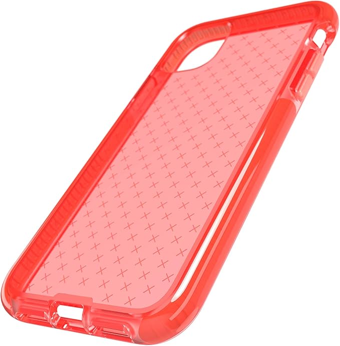 tech21 Evo Check Phone Case for Apple iPhone 11 with 12 ft. Drop Protection Coral - Image 17