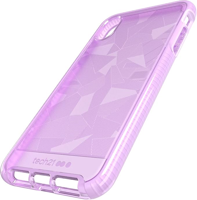 tech21 Evo Edge Phone Case with 12ft Drop Protection for Apple iPhone Xs Max - Orchid - Image 9