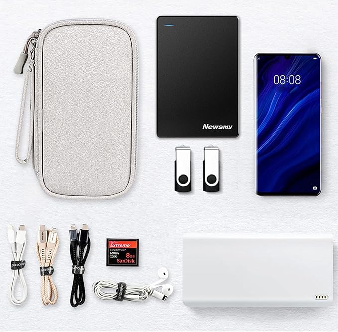 Organizer Bag Case Electronic Devices Travel Pouch Cable USB Charger Accessories Cellphone SD Power Bank Earphone - Image 4