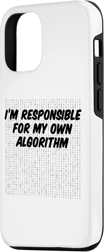 iPhone 12/12 Pro Binary Code Computer Algorithm AI Artificial Intelligence Case - Image 2