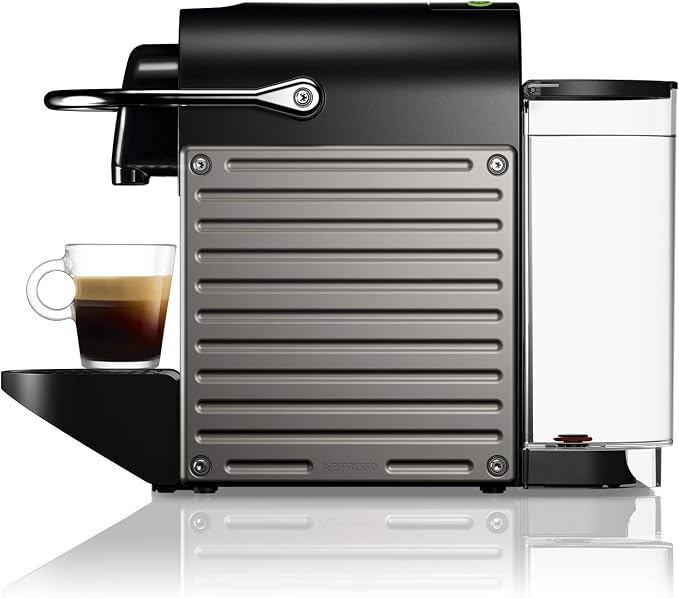 Nespresso BEC430TTN Pixie Espresso Machine by Breville, Titan - Image 3