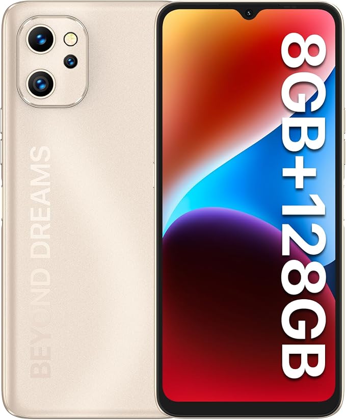 UMIDIGI Cell Phone, F3 8GB+128GB Smartphone Unlocked, 48MP AI Triple Camera, 6.7inch HD Full Screen, 5150mAh Battery,18W Fast Charging, Android 11 Phone Unlock, Type-C,4G Dual SIM, NFC by UMIDIGI