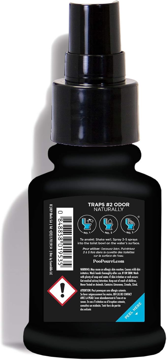 Poo-Pourri Before-You-Go Toilet Spray, Royal Flush, 2 Fl Oz - Eucalyptus and Spearmint - Image 7